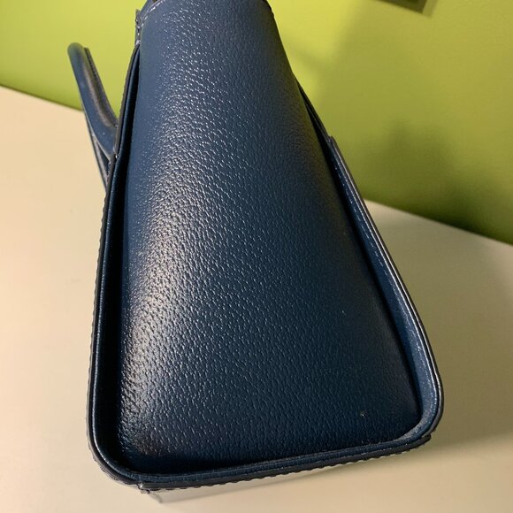 Kate Spade Navy Satchel with crossbody strap NWOT - Picture 3 of 10